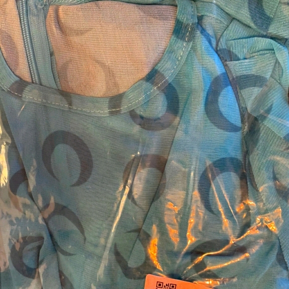 💋JOSKAA MESH CRESCENT MOON PRINT JUMPSUIT!!! - Picture 9 of 12